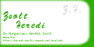 zsolt heredi business card